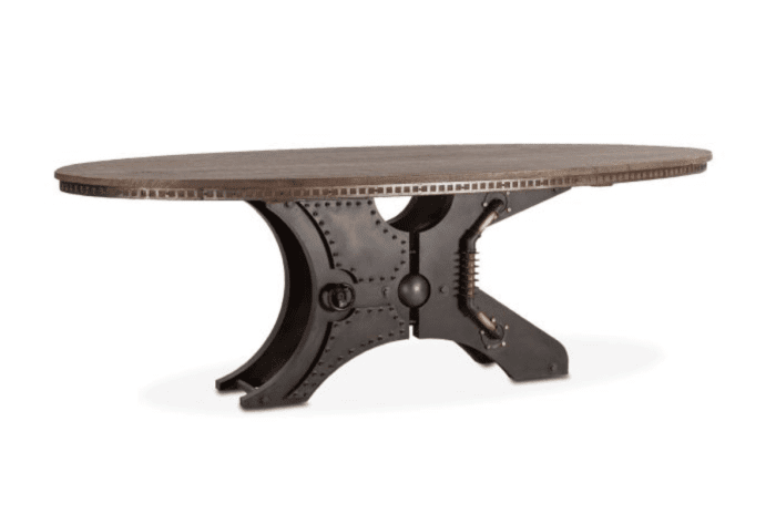 Eiffel 94" Oval Dining Table